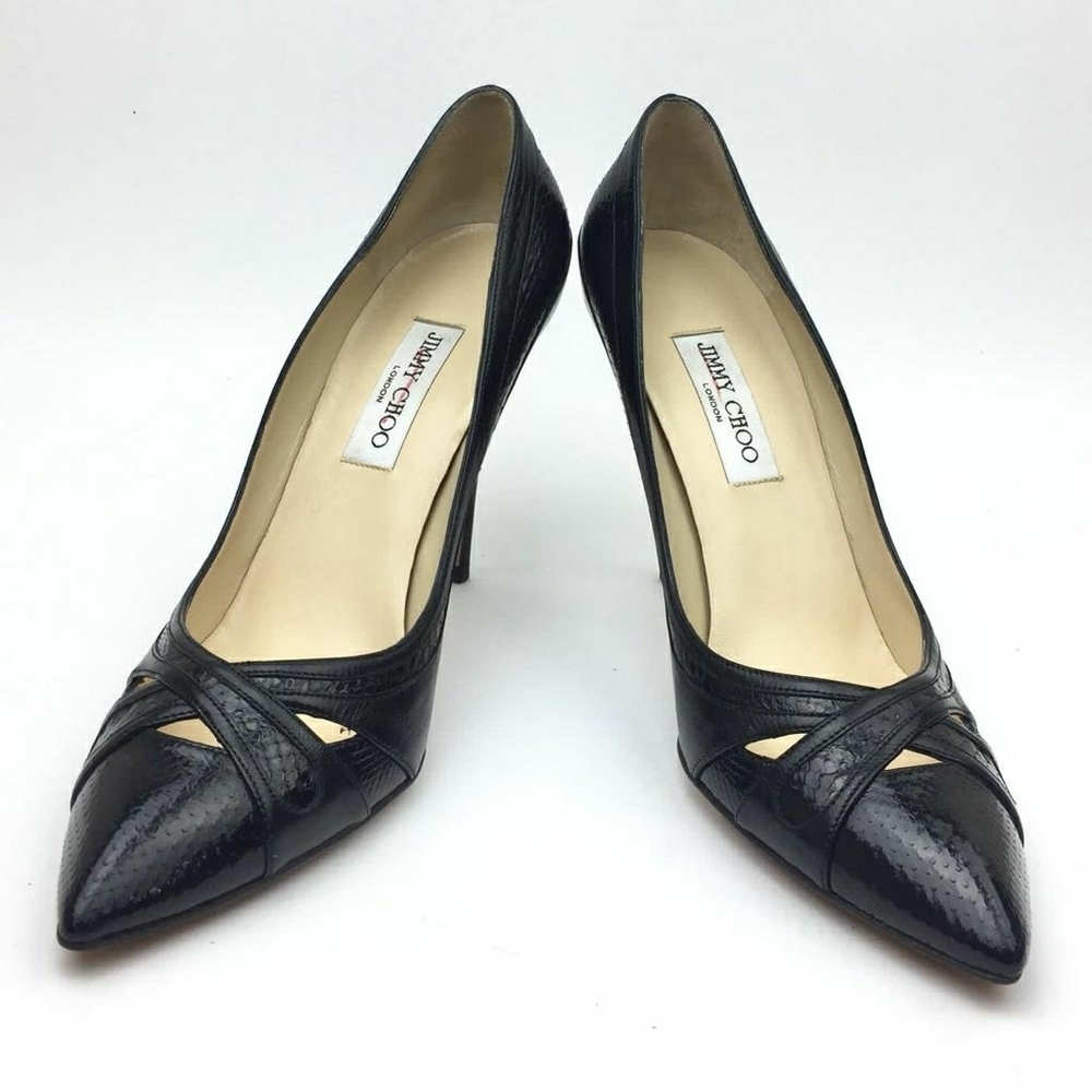 Jimmy Choo  Haxeel Pointed Toe Heel 12